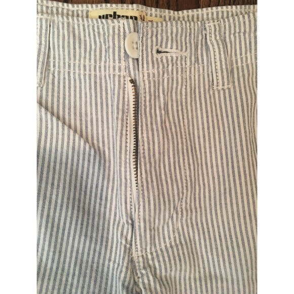 Boy's Urban Pipeline Blue & White Pin Striped Shorts - Size 14 Regular - Picture 2 of 5